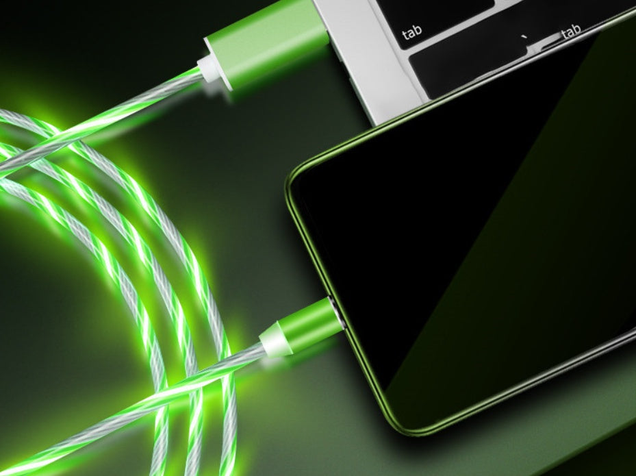 Magnetic Flowing Light Cable – Fast Charge for All Device