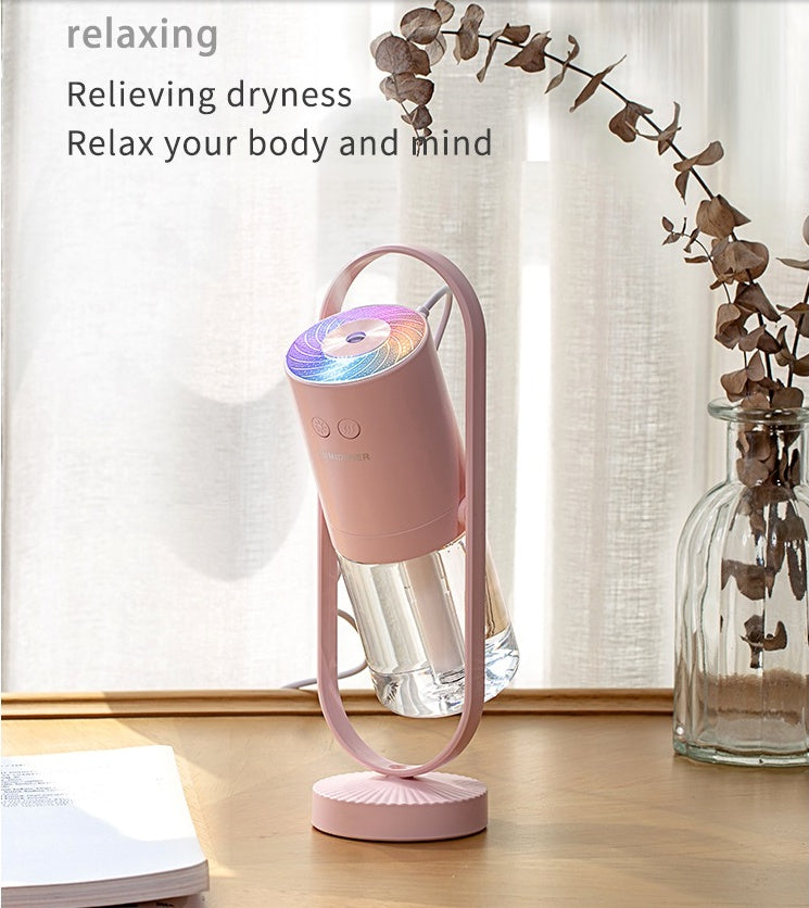 Magic Shadow Humidifier – USB Mist & Night Light