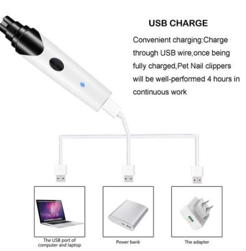 Safe Electric Nail Clippers – Easy, Fast Pet Grooming!