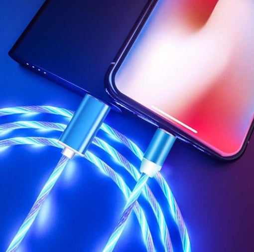 Magnetic Flowing Light Cable – Fast Charge for All Device