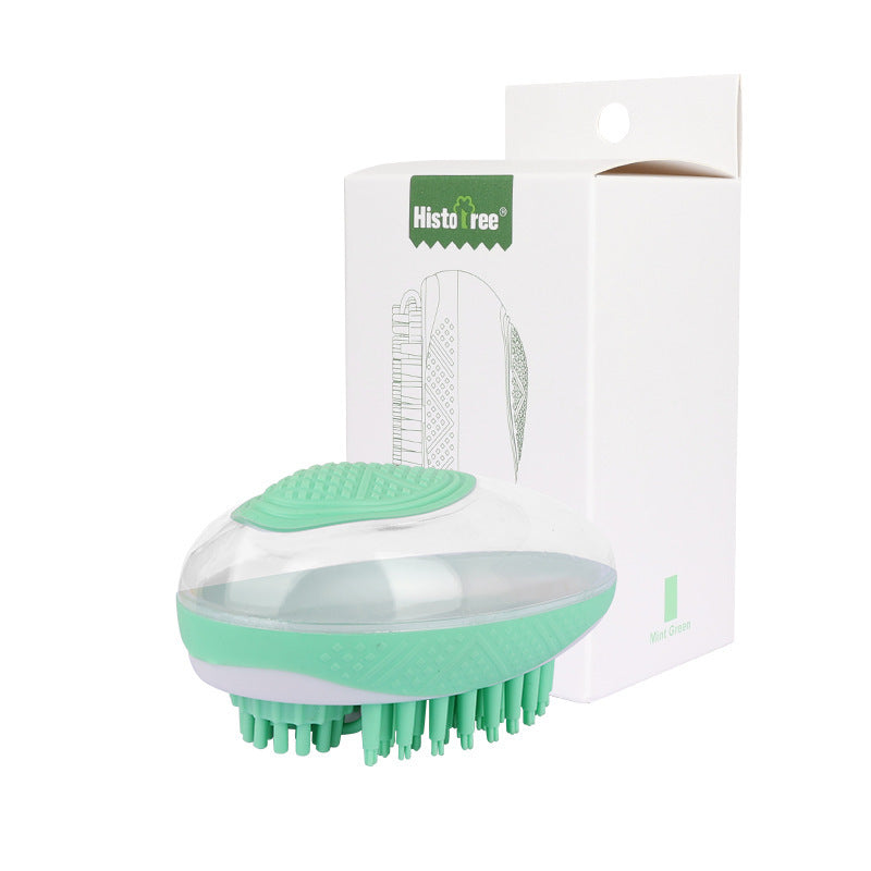 2-in-1 Pet Bath Brush – Massage & Grooming Bliss!