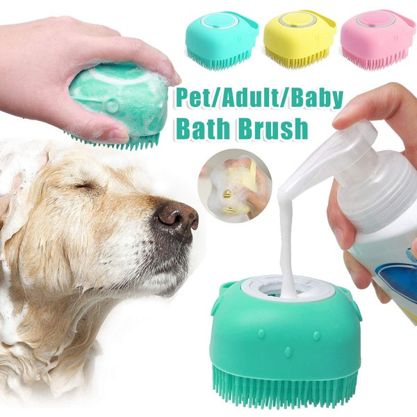 Silicone Dog Massage Gloves – Easy Bath & Grooming Tool