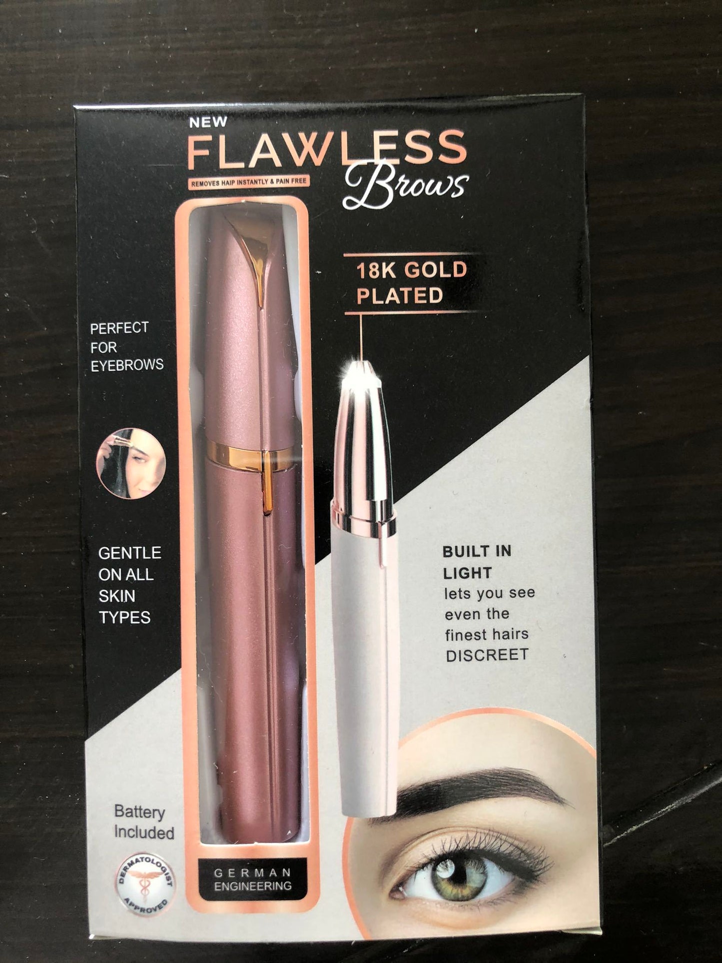 Mini Electric Hair Remover Pen – Painless, Precise, LED