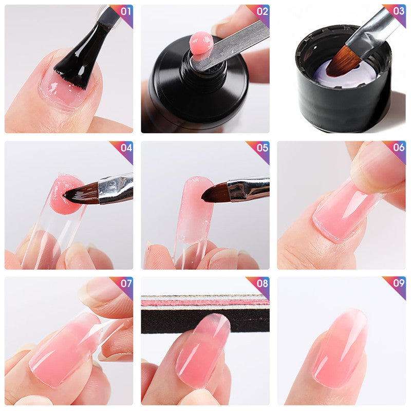 Vibrant Multi-Color Nail Glue for Stunning Nail Art