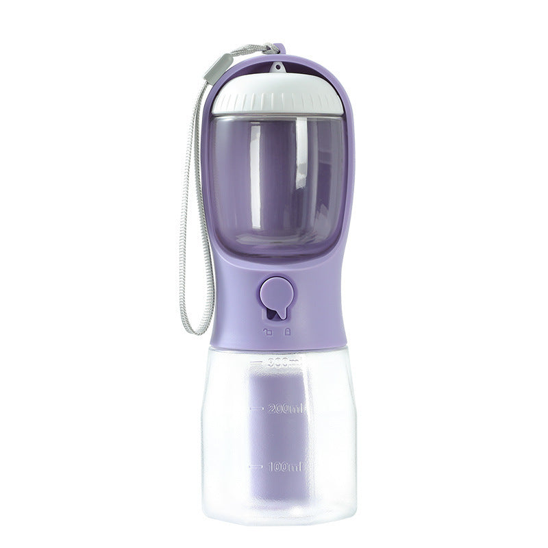 Portable 3-in-1 Dog Water Cup Food Bag Combo