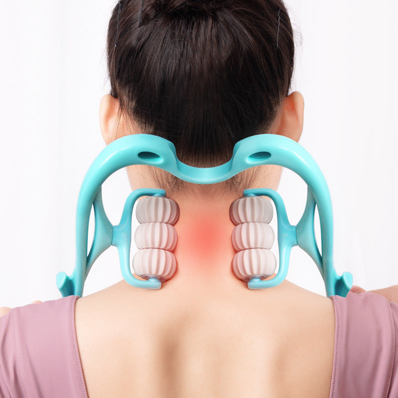 Six-Wheel Neck Massager – Relax Tight Muscles Anytime