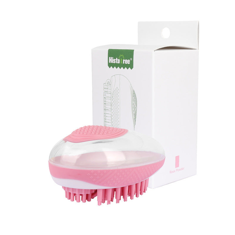 2-in-1 Pet Bath Brush – Massage & Grooming Bliss!