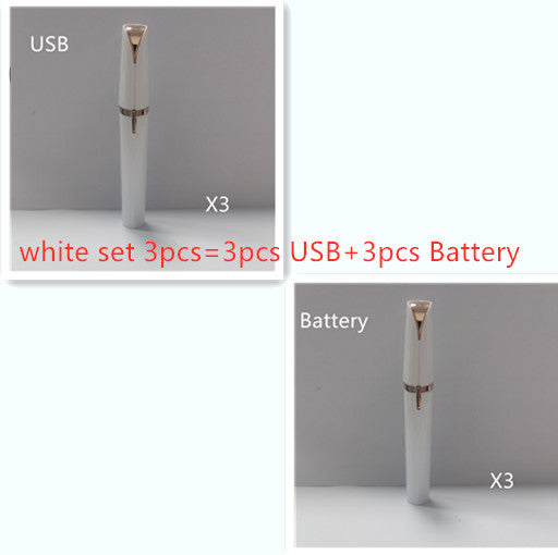 Mini Electric Hair Remover Pen – Painless, Precise, LED