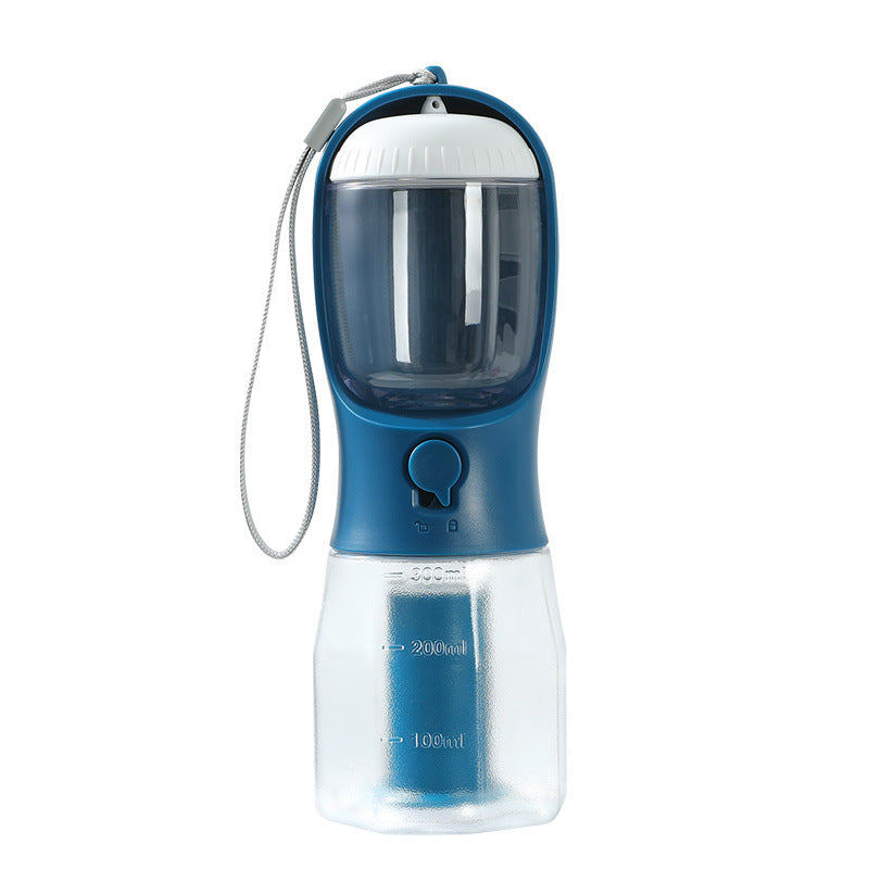 Portable 3-in-1 Dog Water Cup Food Bag Combo