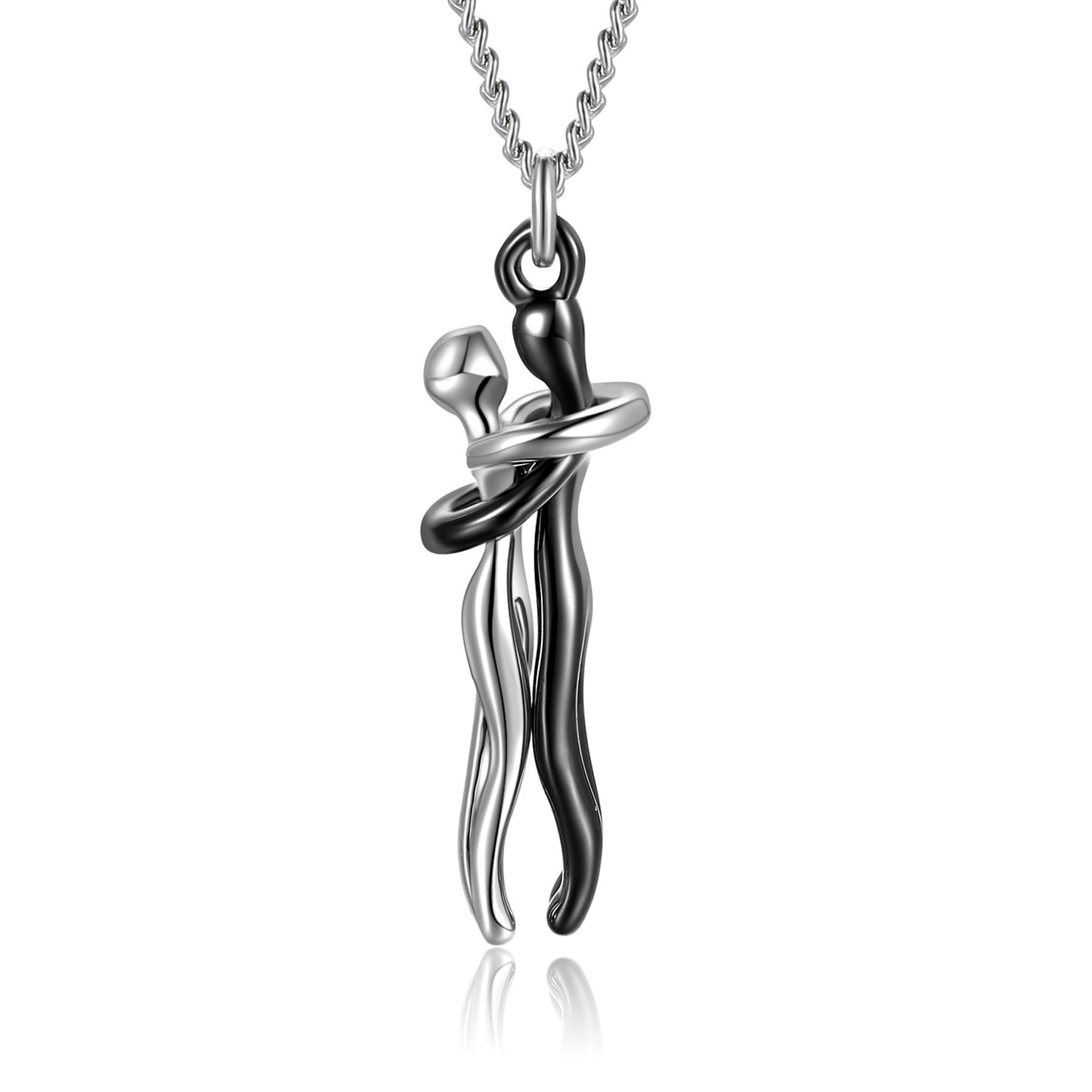 Love Hug Necklace – Perfect Unisex Couple Valentine’s Gift