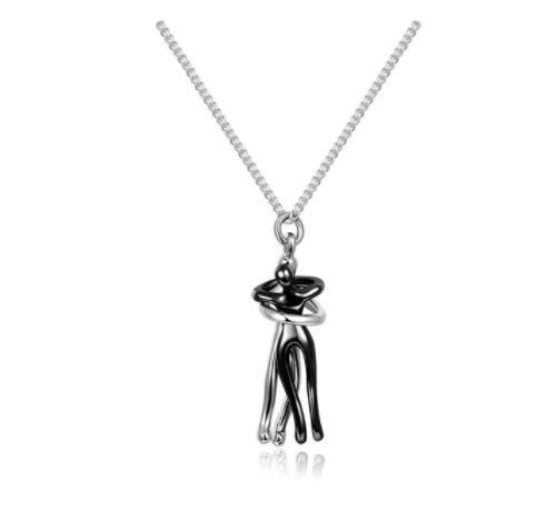 Love Hug Necklace – Perfect Unisex Couple Valentine’s Gift