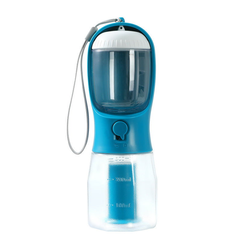 Portable 3-in-1 Dog Water Cup Food Bag Combo