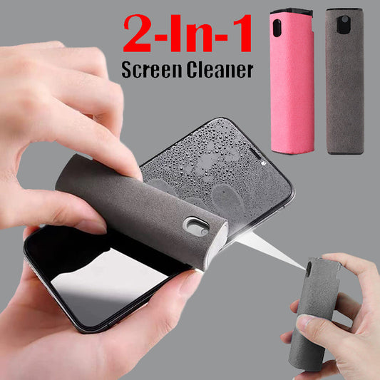 2-in-1 Screen Cleaner – Pocket-Sized, Powerful & Reusable!