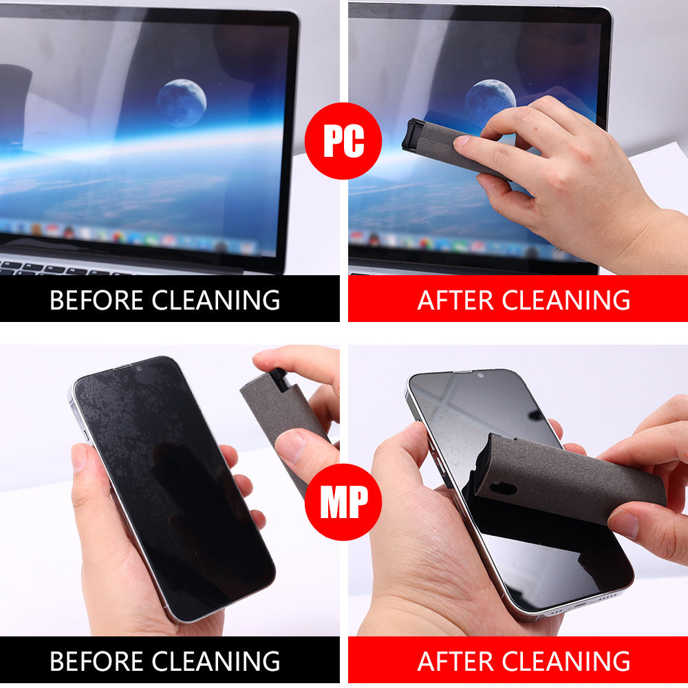2-in-1 Screen Cleaner – Pocket-Sized, Powerful & Reusable!