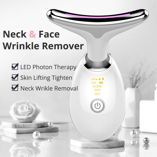 Neck Firming EMS Massager – Lift, Tighten & Glow!