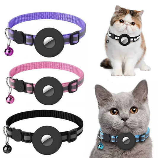 Waterproof Reflective Airtag Holder for Pet Collars – Safe!