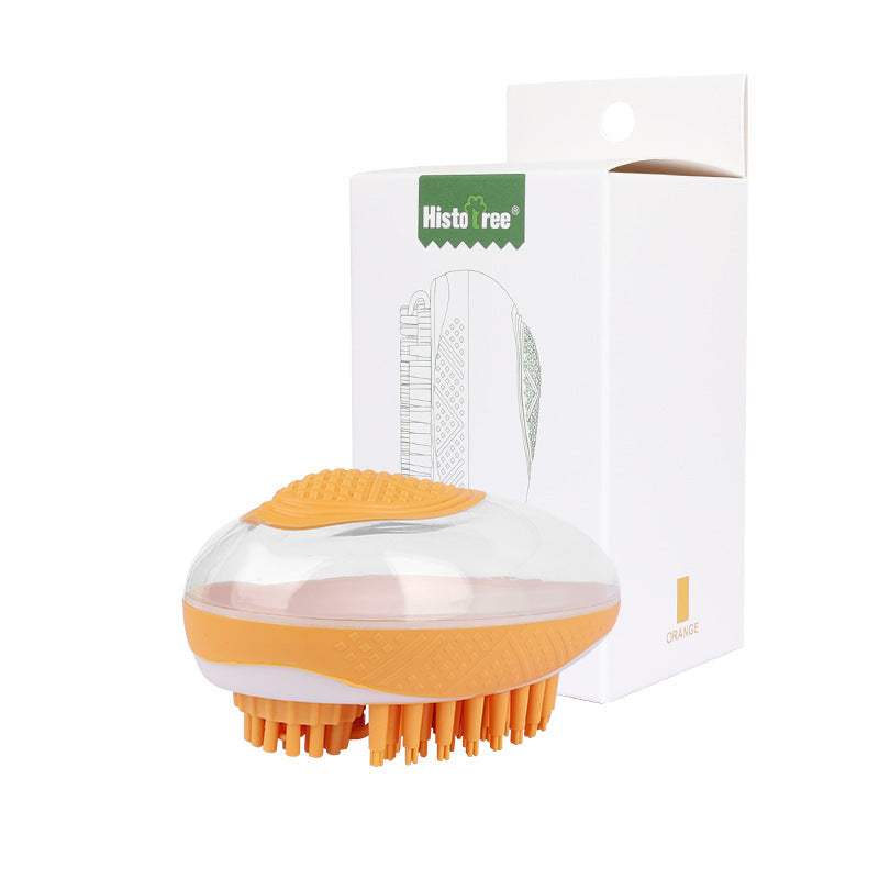 2-in-1 Pet Bath Brush – Massage & Grooming Bliss!