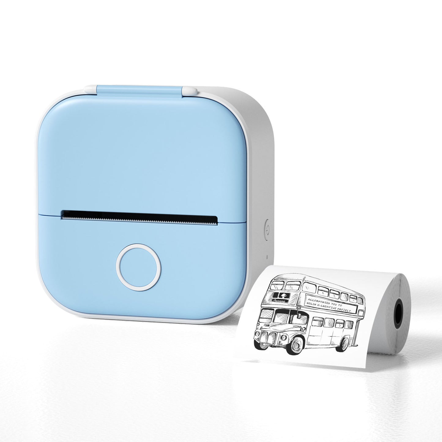 Portable Mini Thermal Printer – Bluetooth Label & Photo Maker