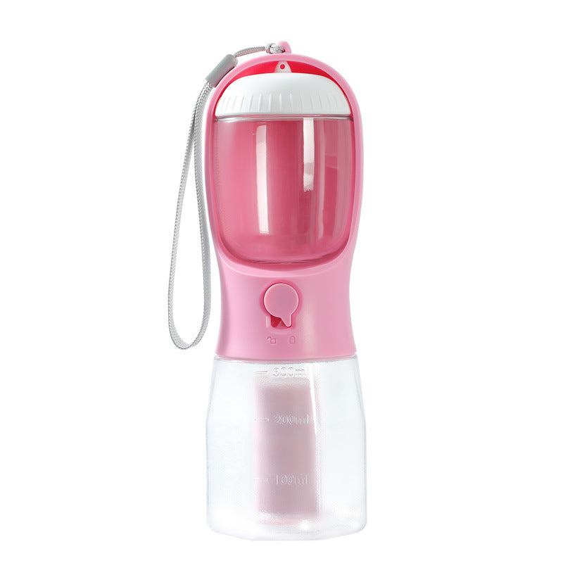 Portable 3-in-1 Dog Water Cup Food Bag Combo