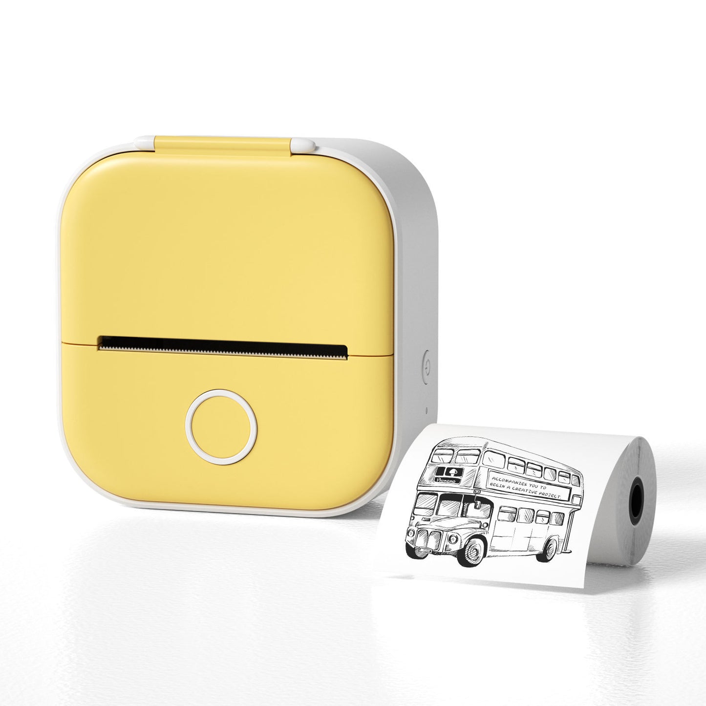 Portable Mini Thermal Printer – Bluetooth Label & Photo Maker