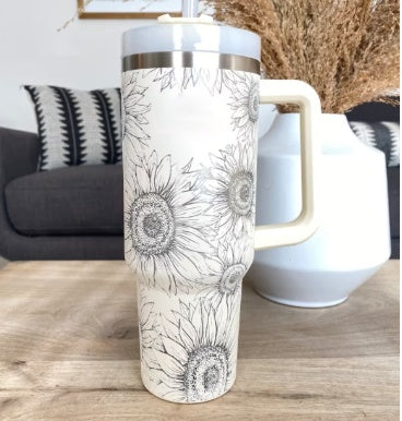 40 Oz Insulated Tumbler – Spill-Proof, Stylish & Travel-Ready!
