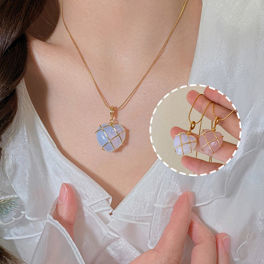 Magical Moonstone Princess Necklace – Sparkle Like Royalty!